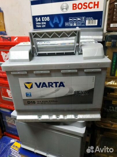 Аккумулятор Varta 63ач