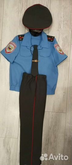 Новогодний костюм полицейского