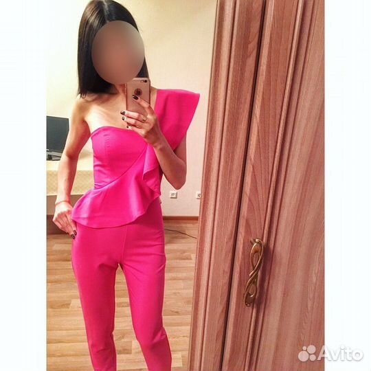 Комбинезон женский фуксия