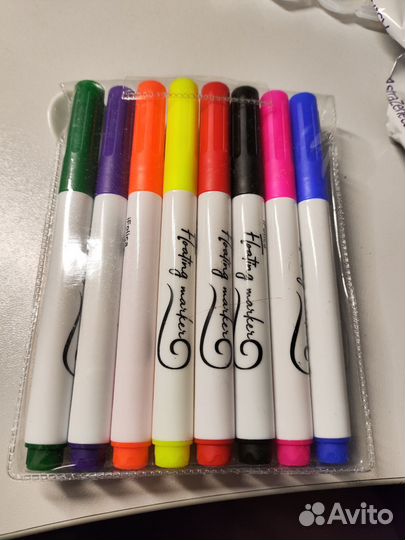 Фломастеры плавающие