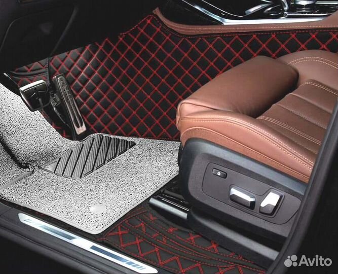 3D Коврики Range Rover Салон Багажник из Экокожи
