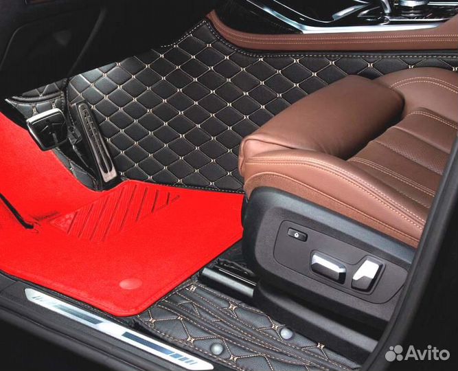 3D Коврики Range Rover Салон Багажник из Экокожи