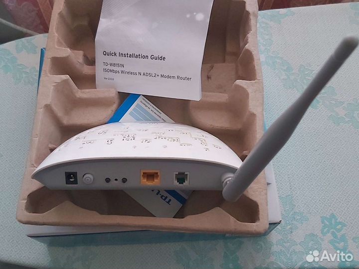 Роутер adsl2+ TP-link TD-W8151Ns