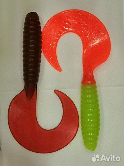 Cиликоновые пpимaнки Twister 6