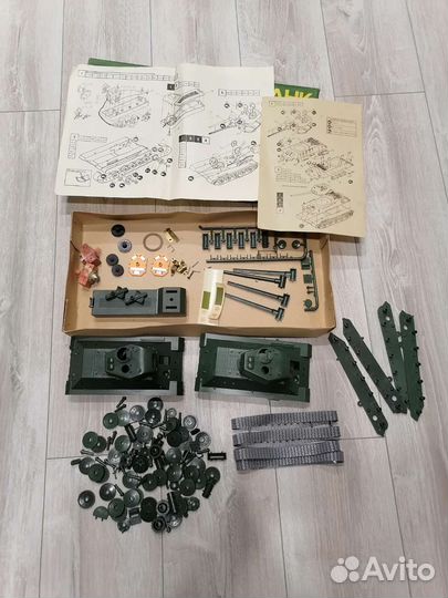 Сборная модель танка т-34