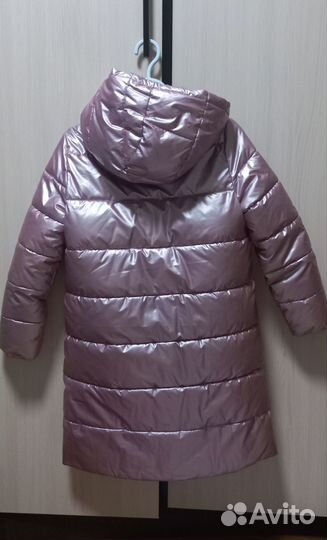 Пуховик для девочки 128 funday