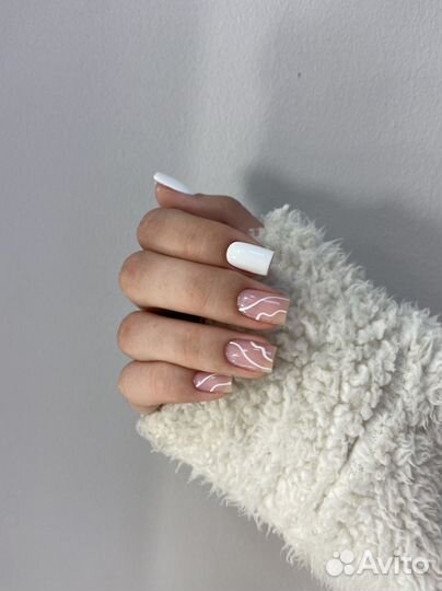 Маникюр Покрытие гель лаком