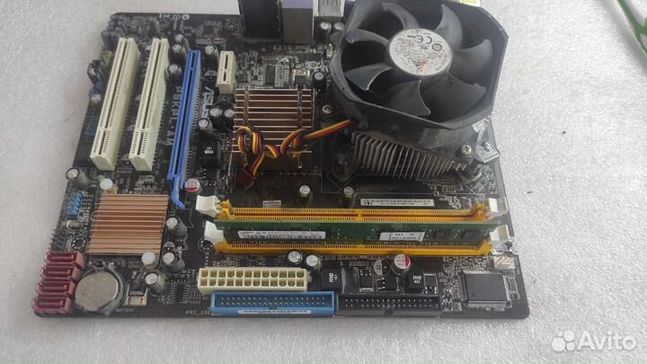 Материнская плата asus P5KPL-AM 775 сокет ddr2