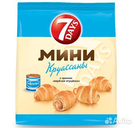 Круассан 7 Дейс (7Days) Мини Вареная Сгущенка 300г