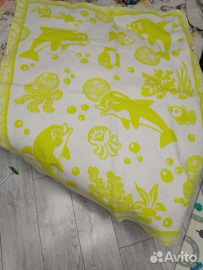 Одеяло байковое детское