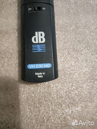Микрофон радиопередатчик dB VH 230 M2