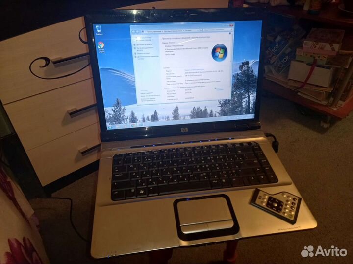 Ноутбук hp pavilion dv6700