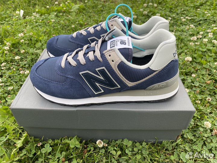 New Balance 574 Navy Оригинал