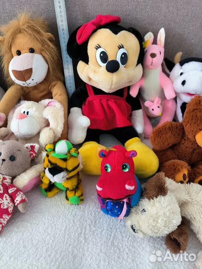 Игрушки мягкие пакетом