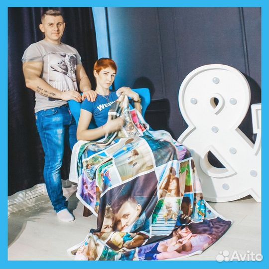 Плед с фото 200х150см