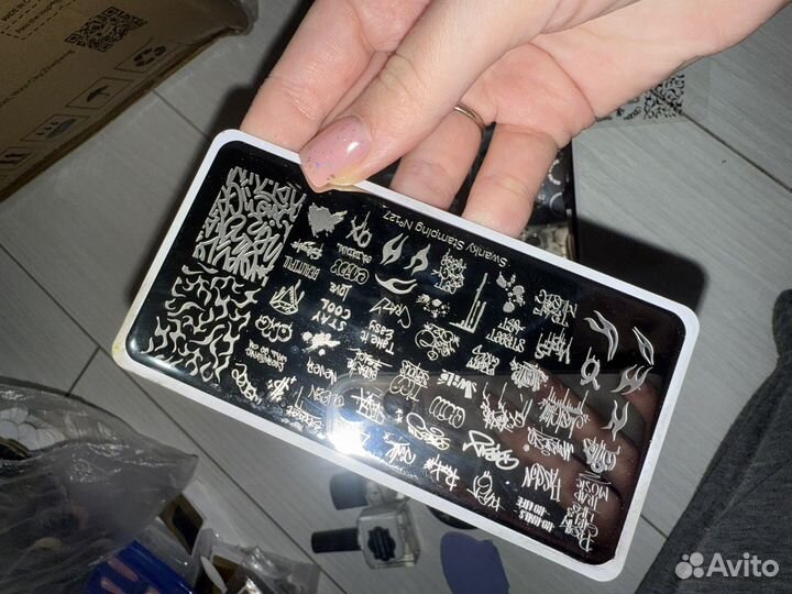 Пластина с для стемпинга