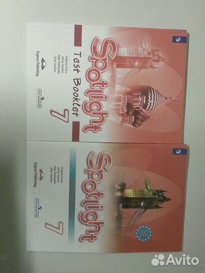 Английский язык 7 класс рабочая тетрадь/ тест