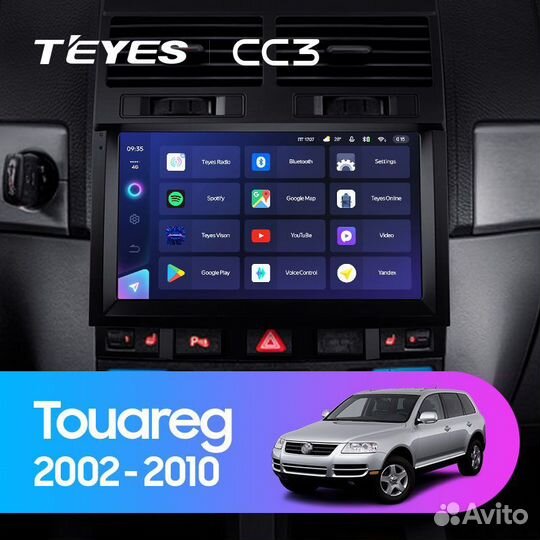 Магнитола Teyes Volkswagen Touareg CC3L CC3 CC3 2k