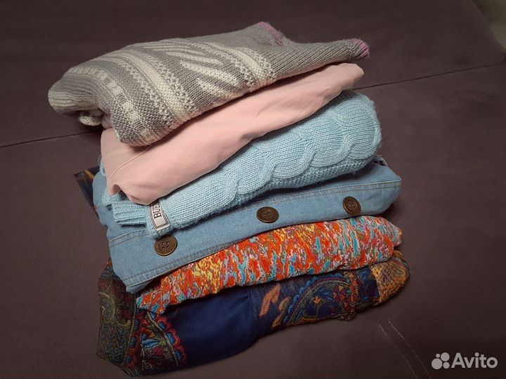 Женская одежда пакетом 42-46. Платья, кофты