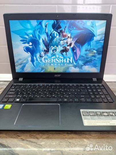 Игровой Acer core i5-7200U-4ядра/Nvidia940MX/OZU16