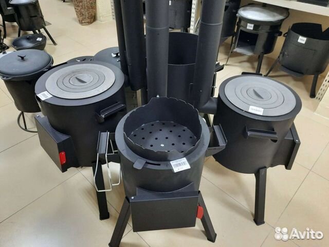 Печь для казана, казан