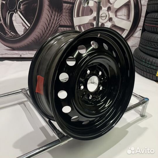 Штампованные диски R16 Trebl 9407 Black