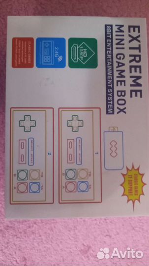 Игровая приставка Extreme mini game box 8 bit