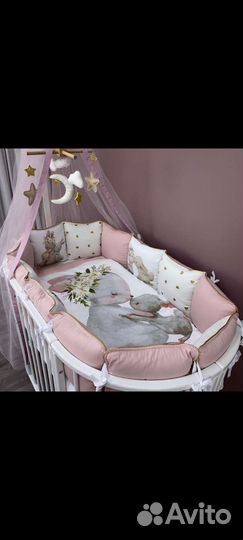 Детская кроватка Minky Moon(Минки Мун) 8 в 1