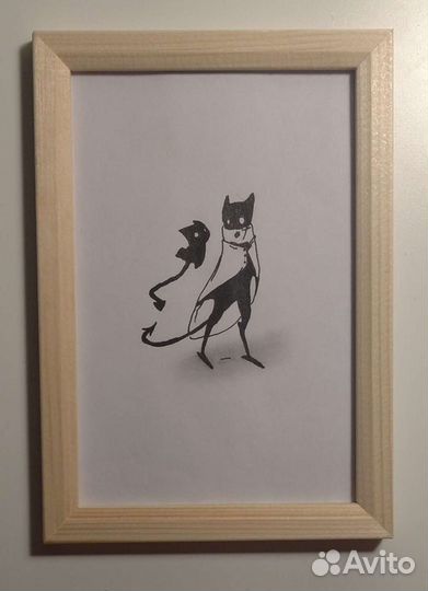 Картина в раме Икеа