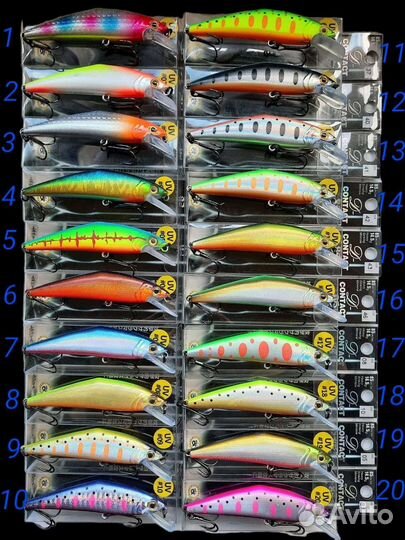 Воблеры Smith D-Contact 50/63/72/85