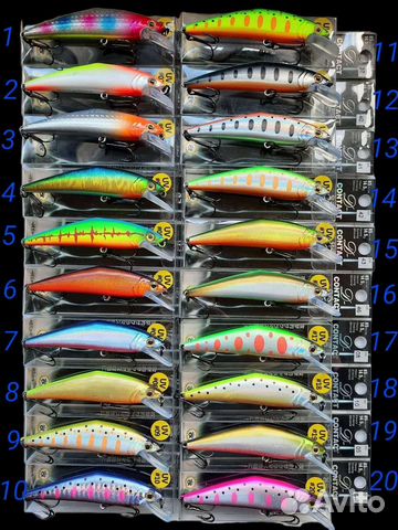 Воблеры Smith D-Contact 50/63/72/85