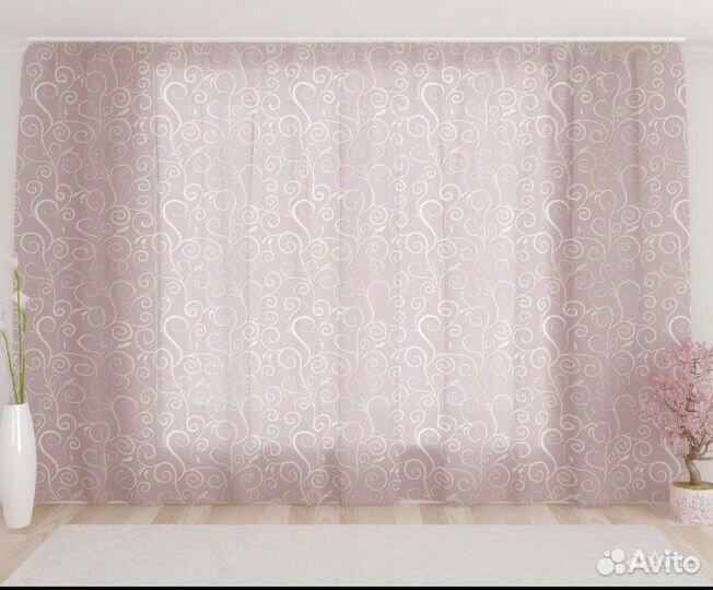 Тюль(фототюль) новый