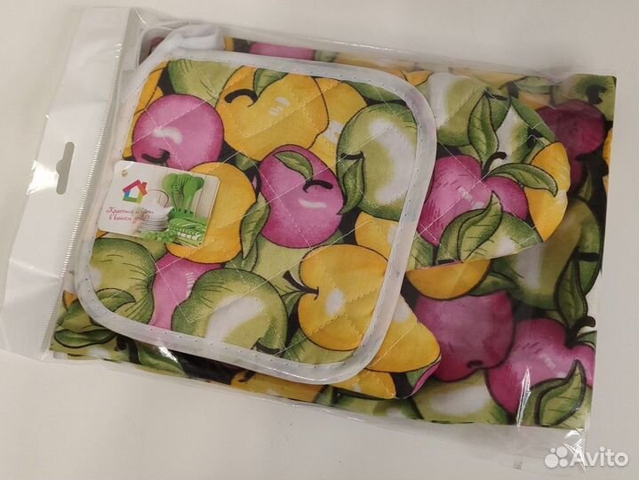 Подарочный набор прихватка варежка фартук