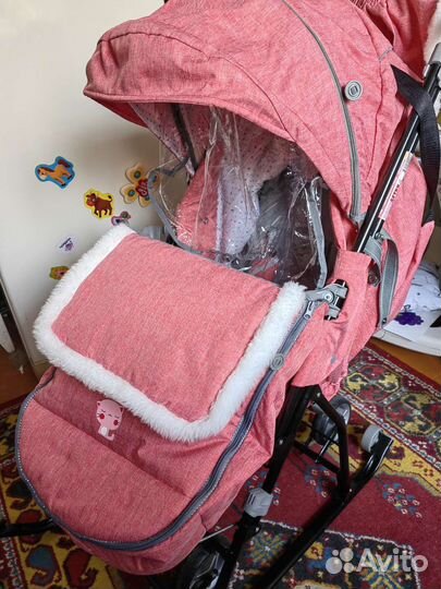 Санки-коляска Nika наши детки 6 ника