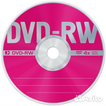 Диски CD-RW и DVD-RW