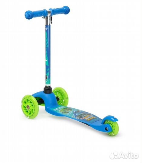 Самокат трехколесный
