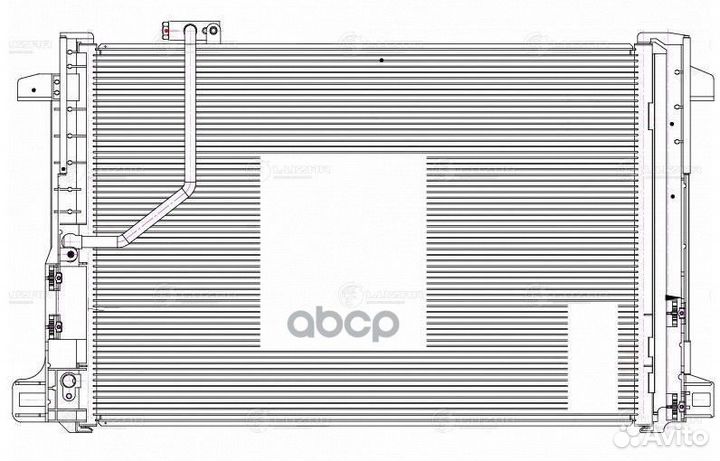 Радиатор Кондиционера Mb W204/W212 Luzar Lrac 1
