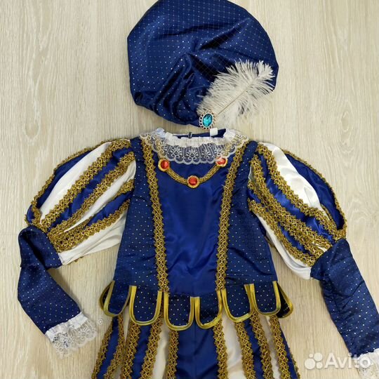 Новогодний карнавальный костюм для мальчика Принц