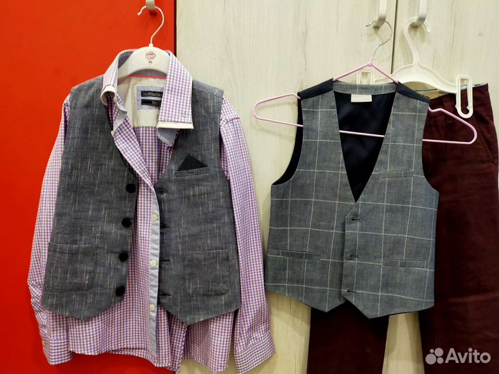 Рубашки, жилетки, брюки