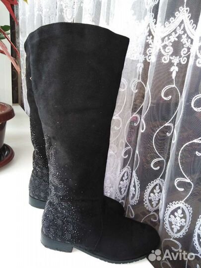 Сапоги женские весна - осень 38 размер