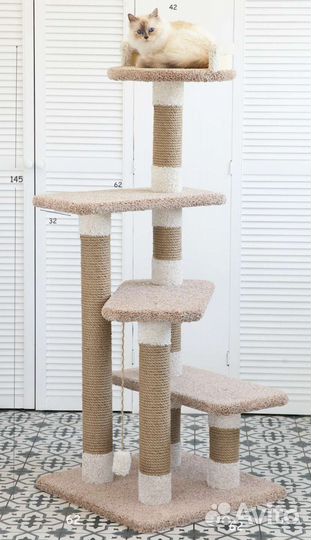 Когтеточка домик для кошки