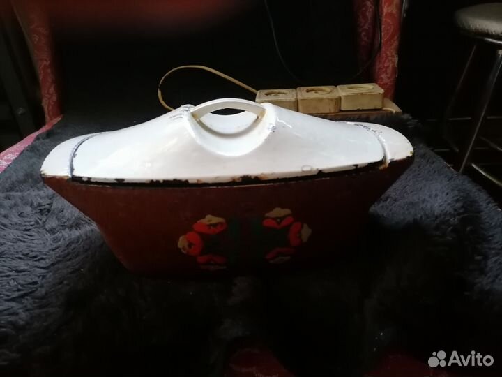 Утятница чугунная СССР