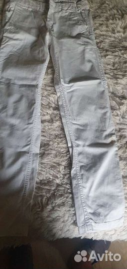 Белые брюки для мальчика