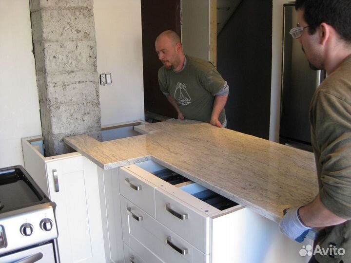 Барная столешница, под заказ, из камня