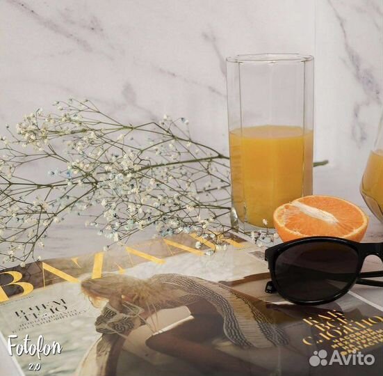 Фотофон из натурального дерева