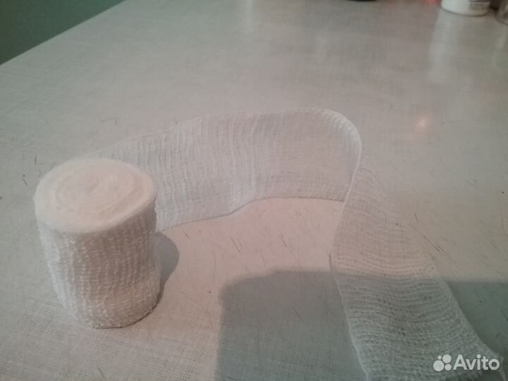 Марлевый эластичный бинт