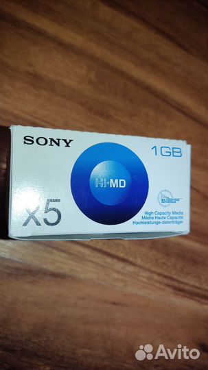 Минидиск HI-MD sony