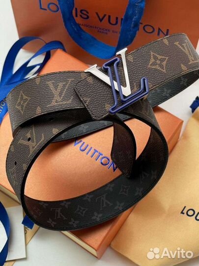 Ремень двусторонний louis vuitton