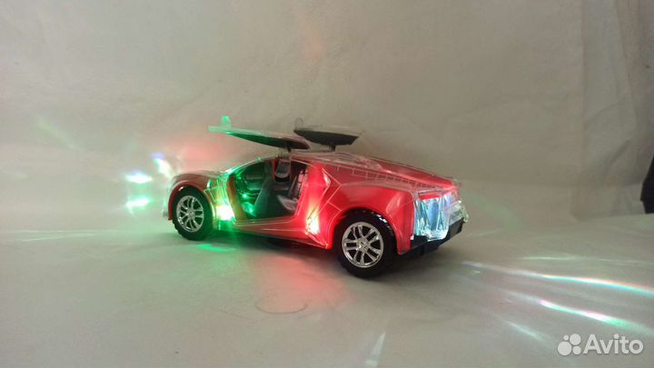 Машинки 20 см, радиоуправление, световая, мягкая