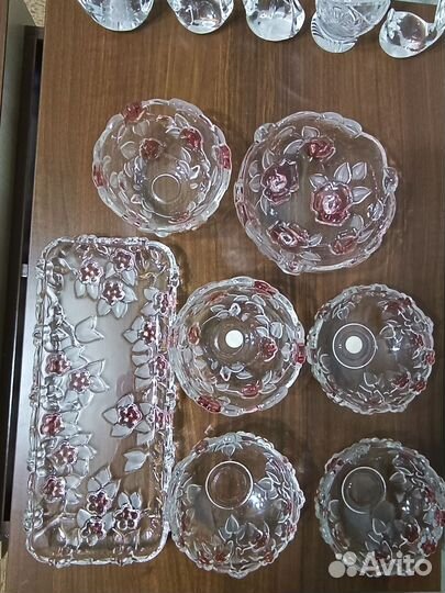 Ваза хрустальная